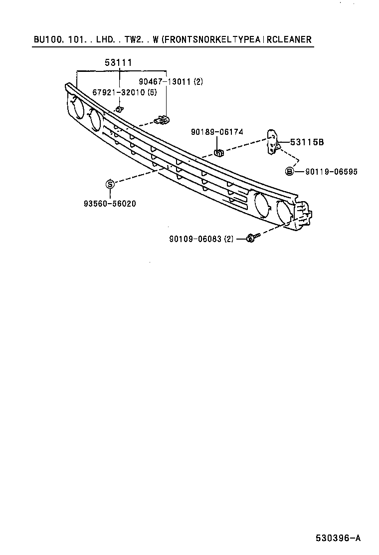  DYNA200 |  RADIATOR GRILLE