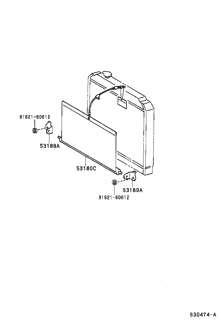  DYNA 150 |  RADIATOR SUPPORT WIND GUIDE