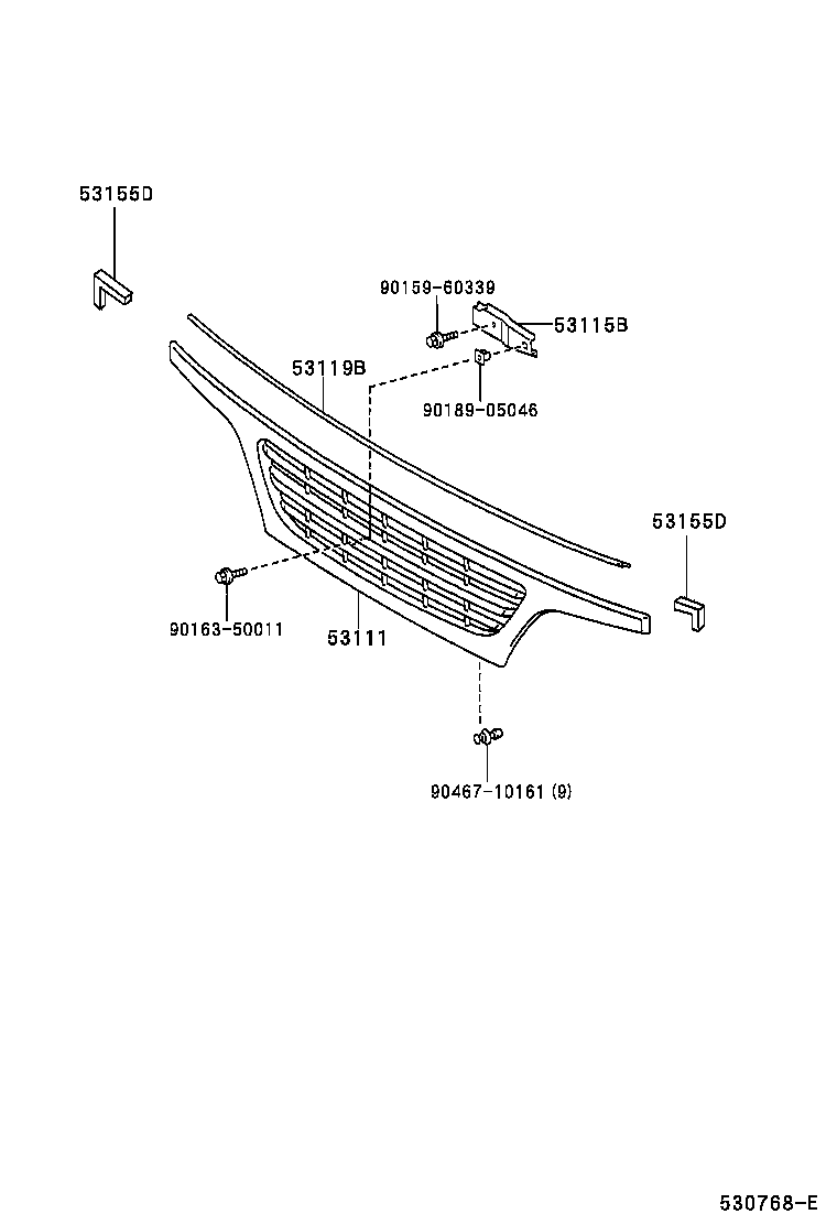  DYNA |  RADIATOR GRILLE