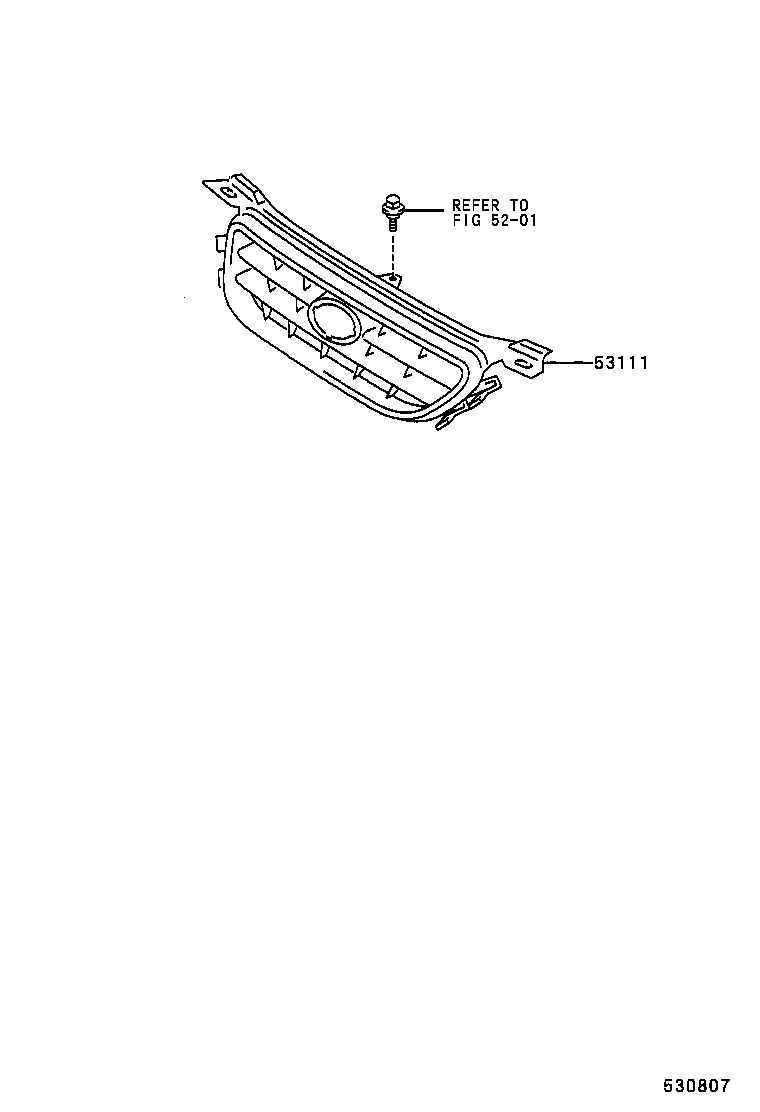  CAMRY JPP |  RADIATOR GRILLE