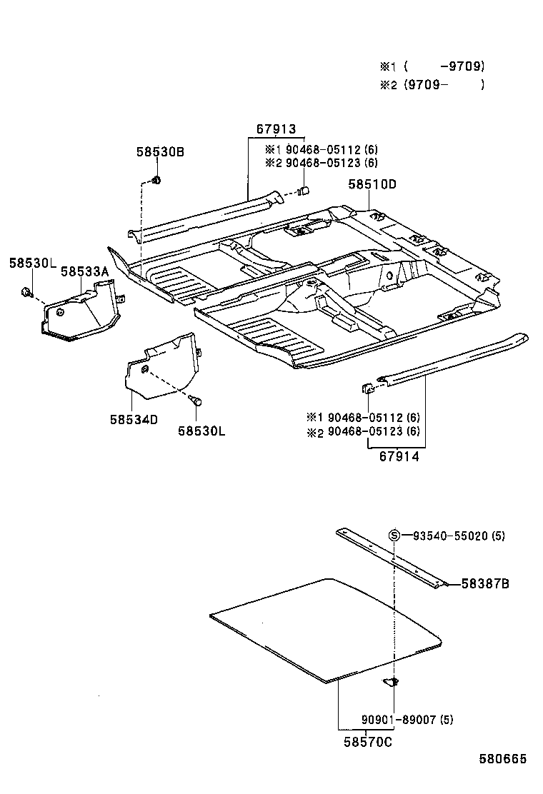  RAV4 |  FLOOR MAT SILENCER PAD