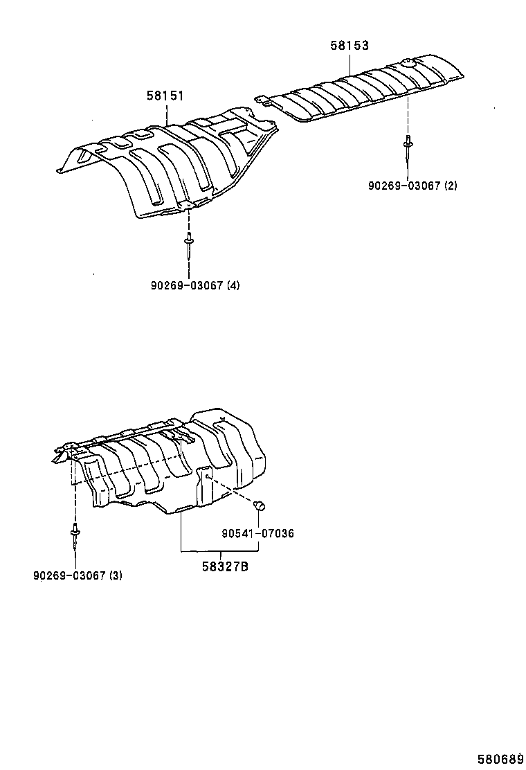  AVENSIS |  FLOOR INSULATOR