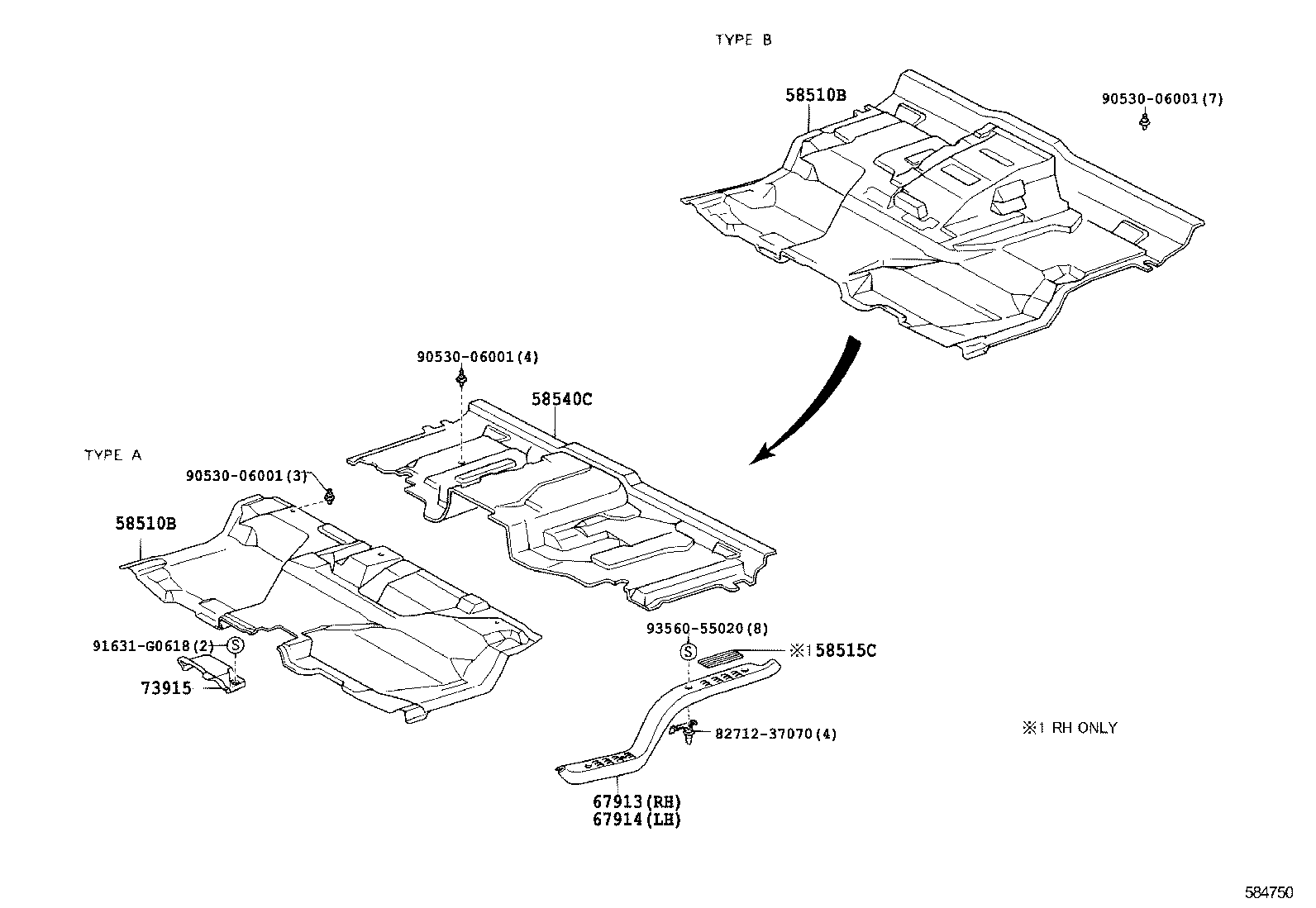  DYNA |  FLOOR MAT SILENCER PAD
