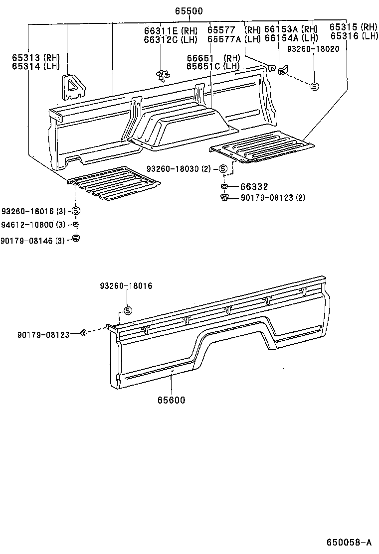  DYNA200 |  REAR BODY SIDE PANEL