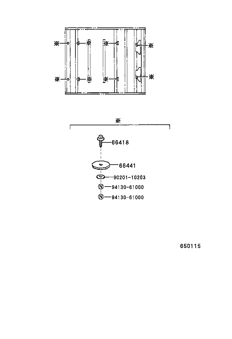  DYNA 100 |  REAR BODY MOUNTING