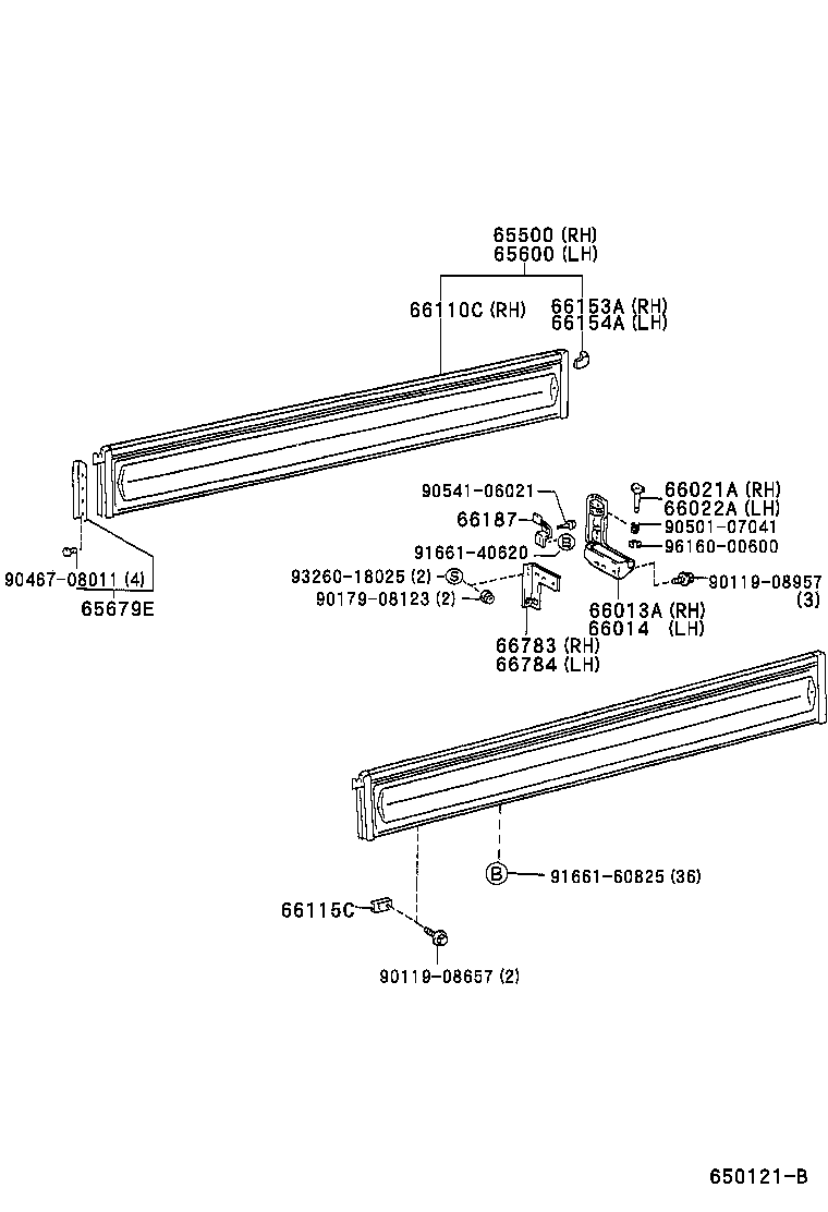  DYNA 150 |  REAR BODY SIDE PANEL