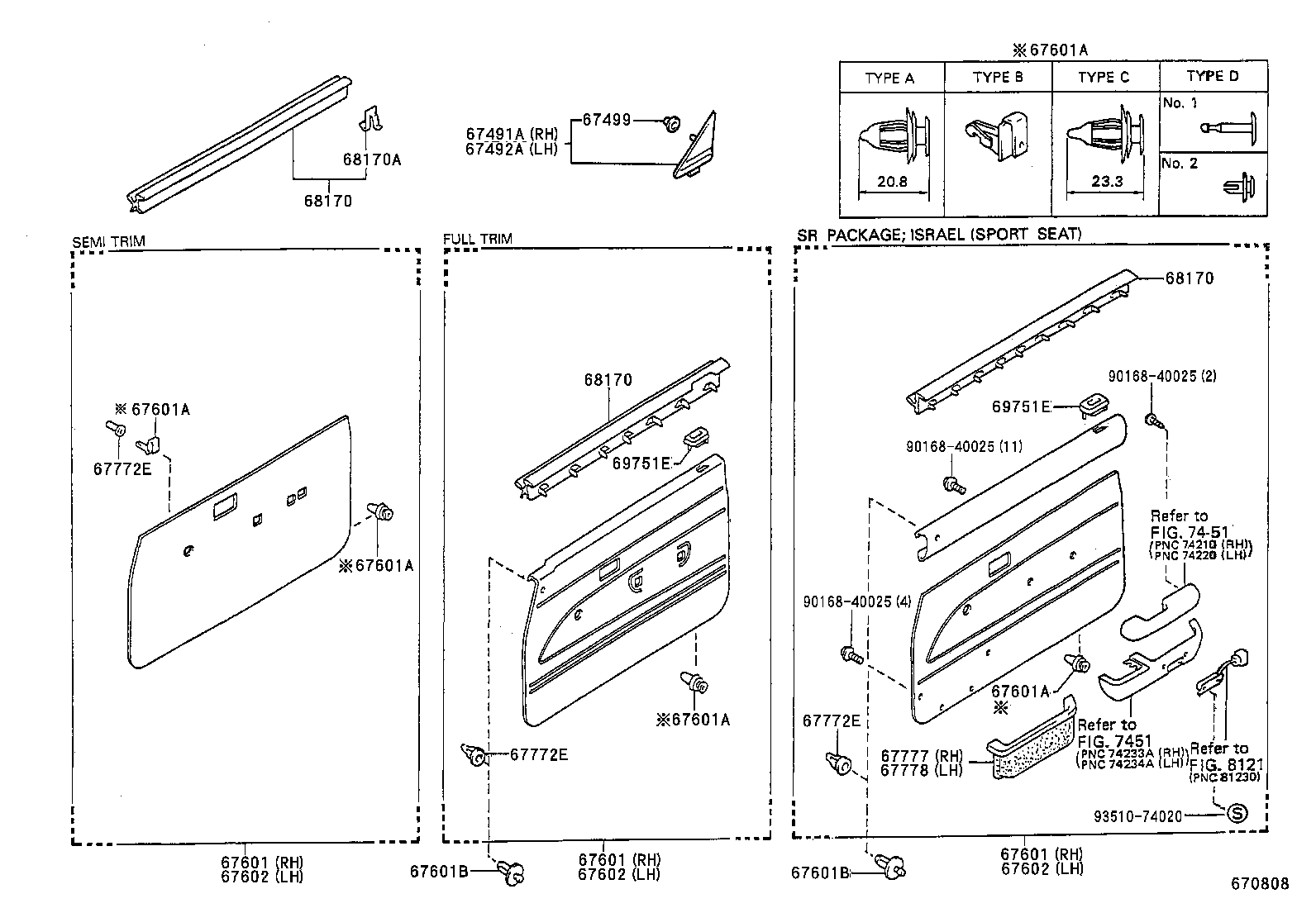  HILUX VWP |  FRONT DOOR PANEL GLASS