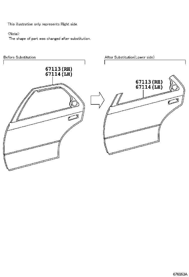  CAMRY JPP |  REAR DOOR PANEL GLASS