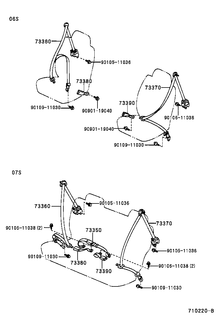  PICNIC |  SEAT BELT CHILD RESTRAINT SEAT