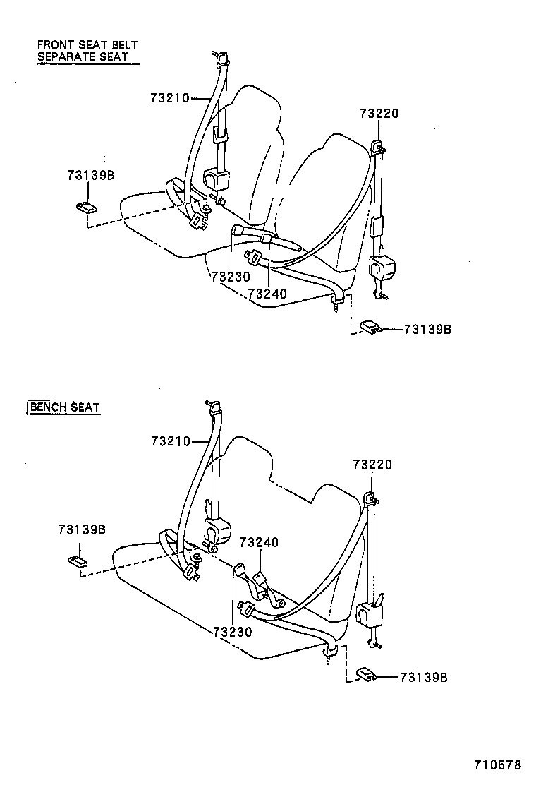  HILUX VWP |  SEAT BELT