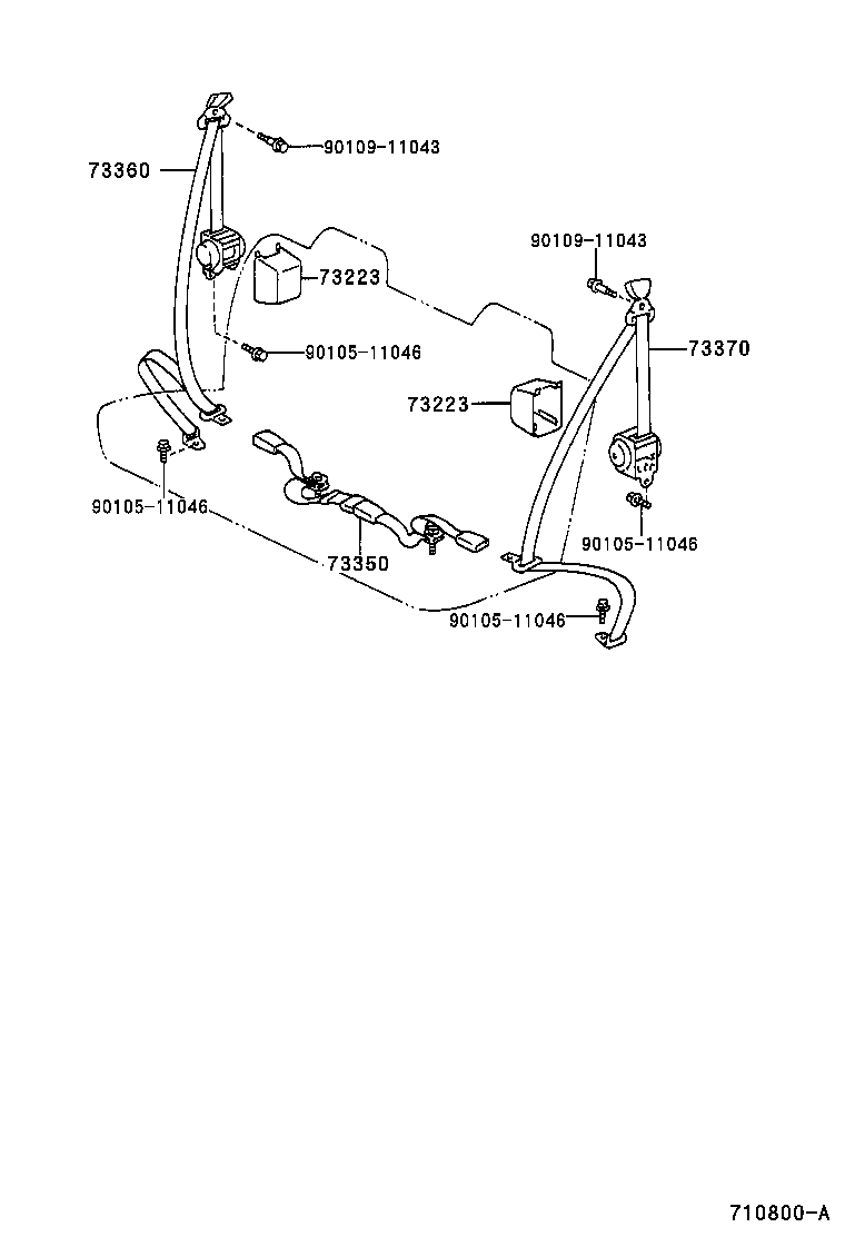  HILUX |  SEAT BELT