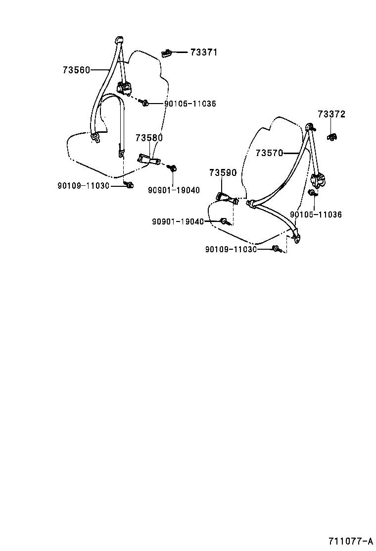  PICNIC |  SEAT BELT CHILD RESTRAINT SEAT