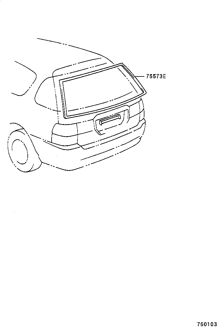 PICNIC |  REAR MOULDING