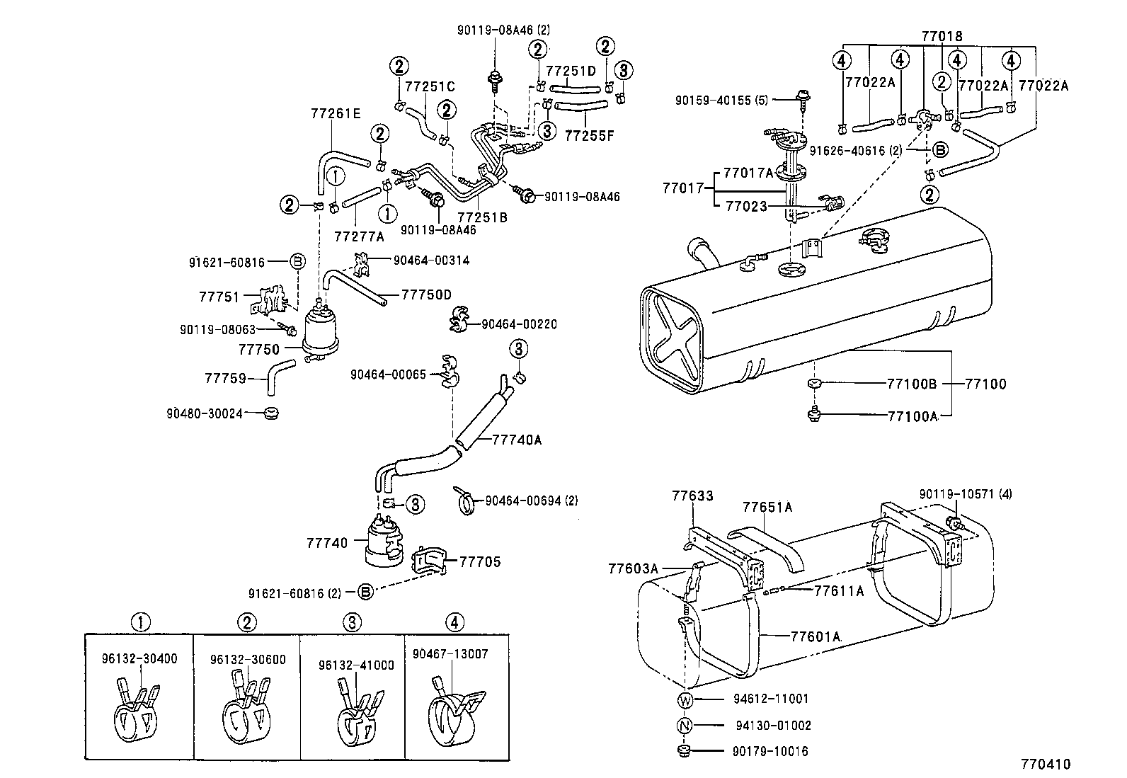  DYNA 100 |  FUEL TANK TUBE