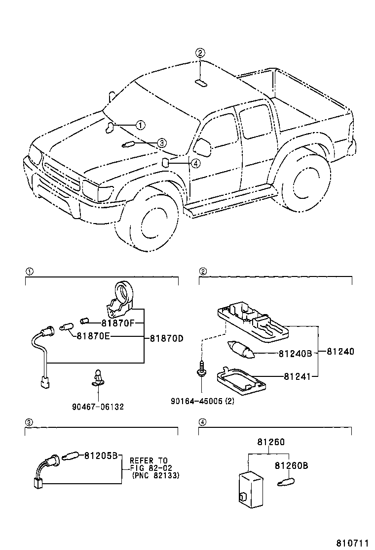  HILUX |  INTERIOR LAMP