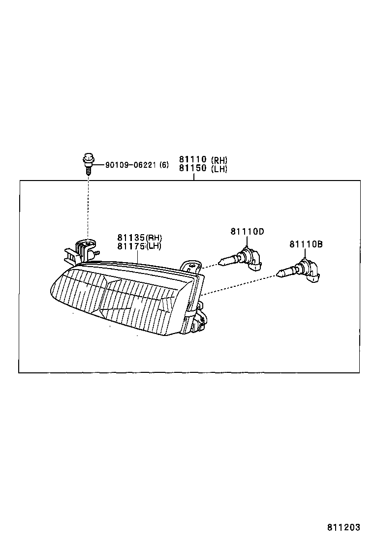  CAMRY JPP |  HEADLAMP