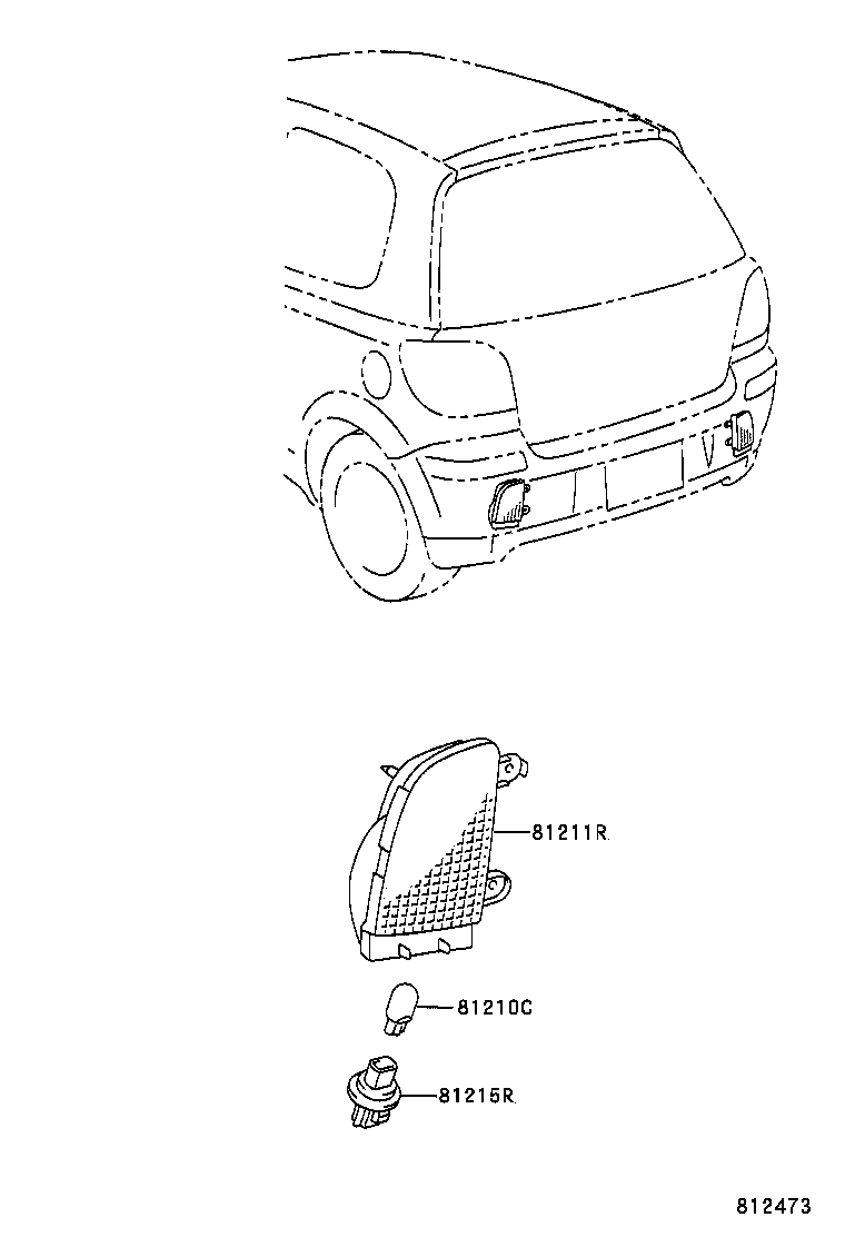  YARIS JPP |  REAR FOG LAMP