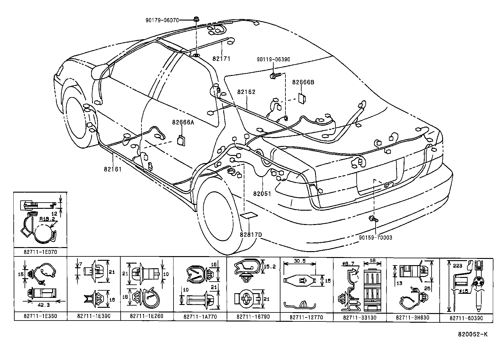  CAMRY JPP |  WIRING CLAMP