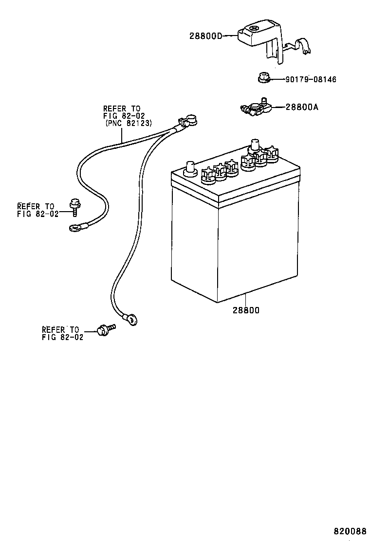  PASEO |  BATTERY BATTERY CABLE