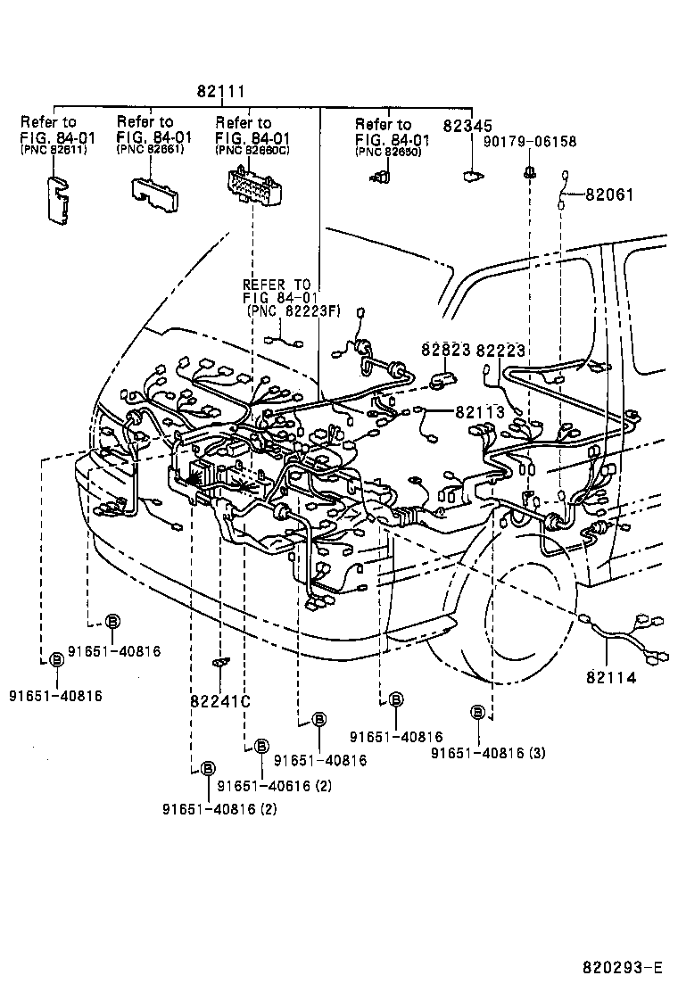  HIACE VAN COMUTER |  WIRING CLAMP