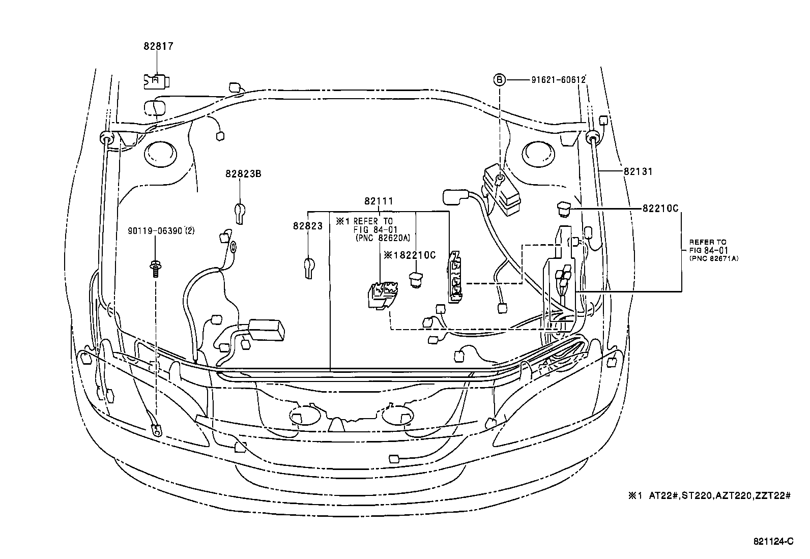  AVENSIS |  WIRING CLAMP