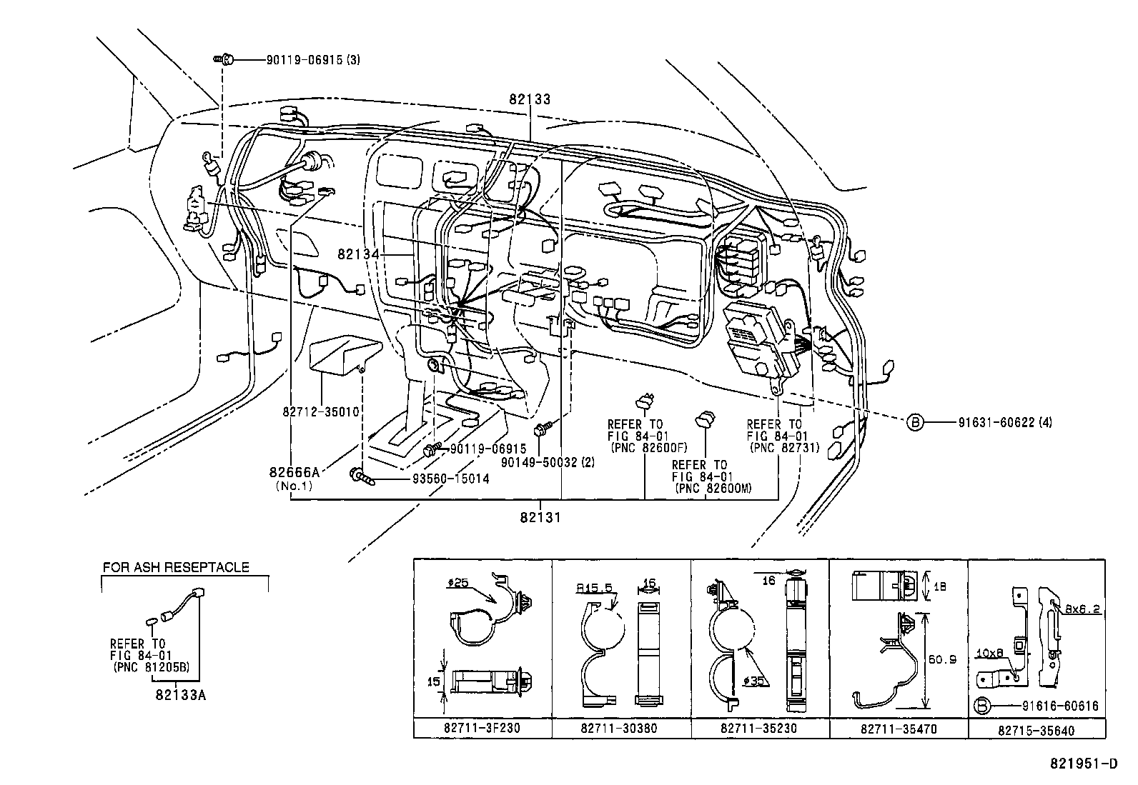  HILUX |  WIRING CLAMP