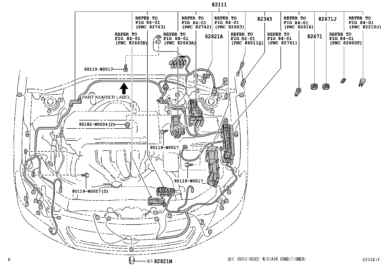  AVENSIS |  WIRING CLAMP