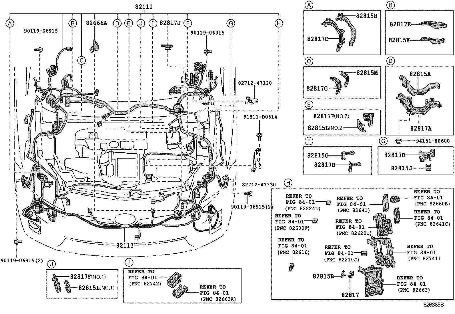  PRIUS PLUG IN HBD |  WIRING CLAMP