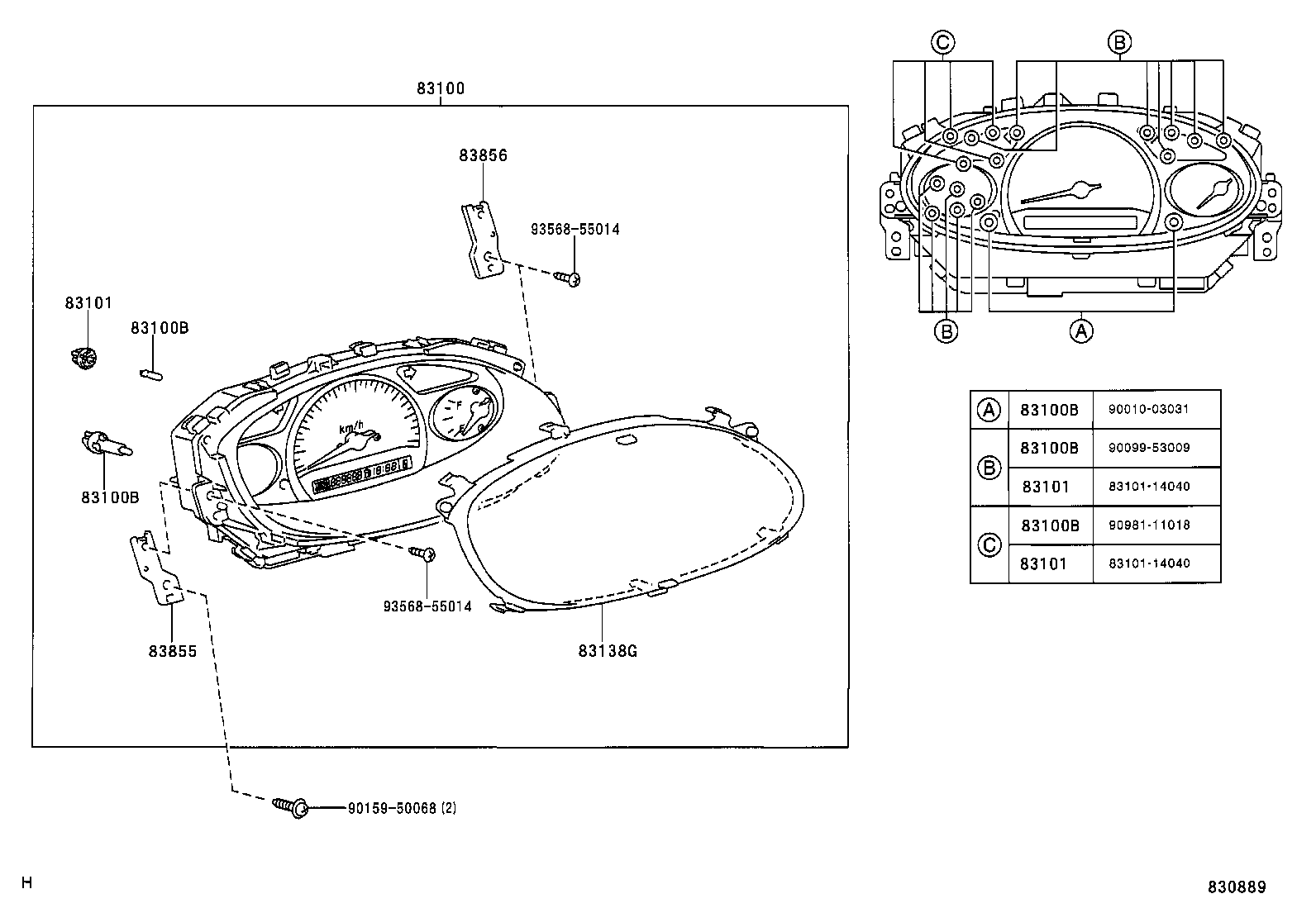  YARIS FRP |  METER