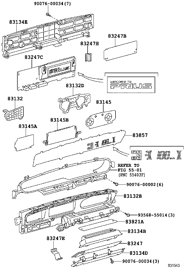  PRIUS PLUG IN HBD |  METER