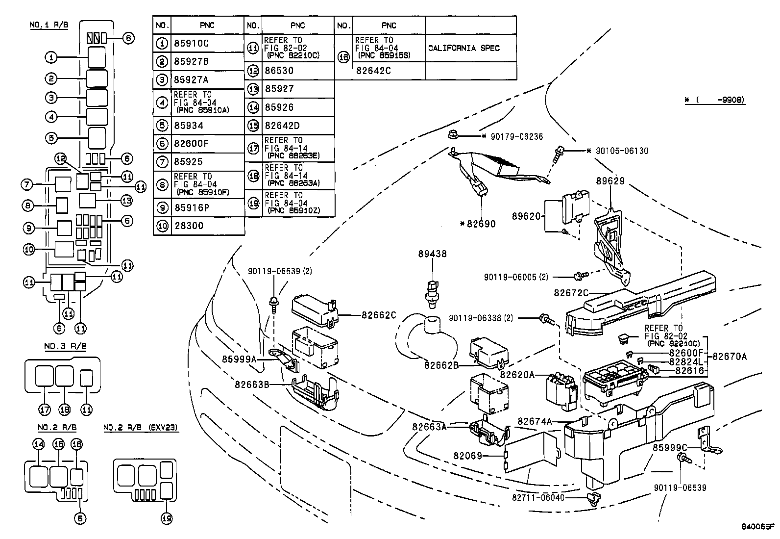  CAMRY JPP |  SWITCH RELAY COMPUTER