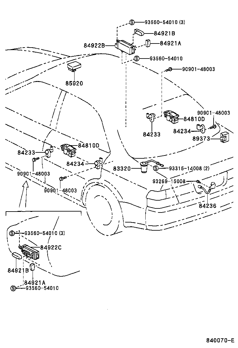  CAMRY JPP |  SWITCH RELAY COMPUTER