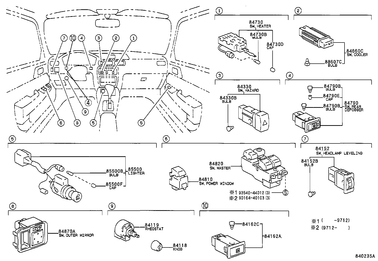  PASEO |  SWITCH RELAY COMPUTER