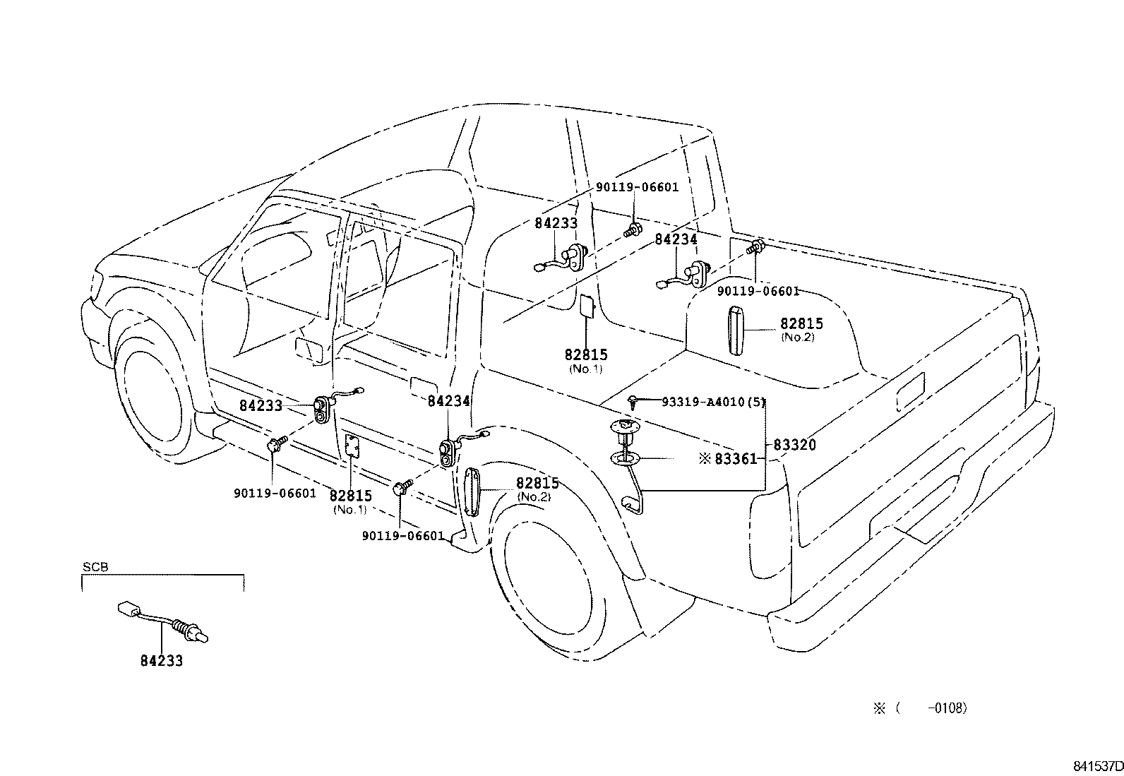  HILUX |  SWITCH RELAY COMPUTER