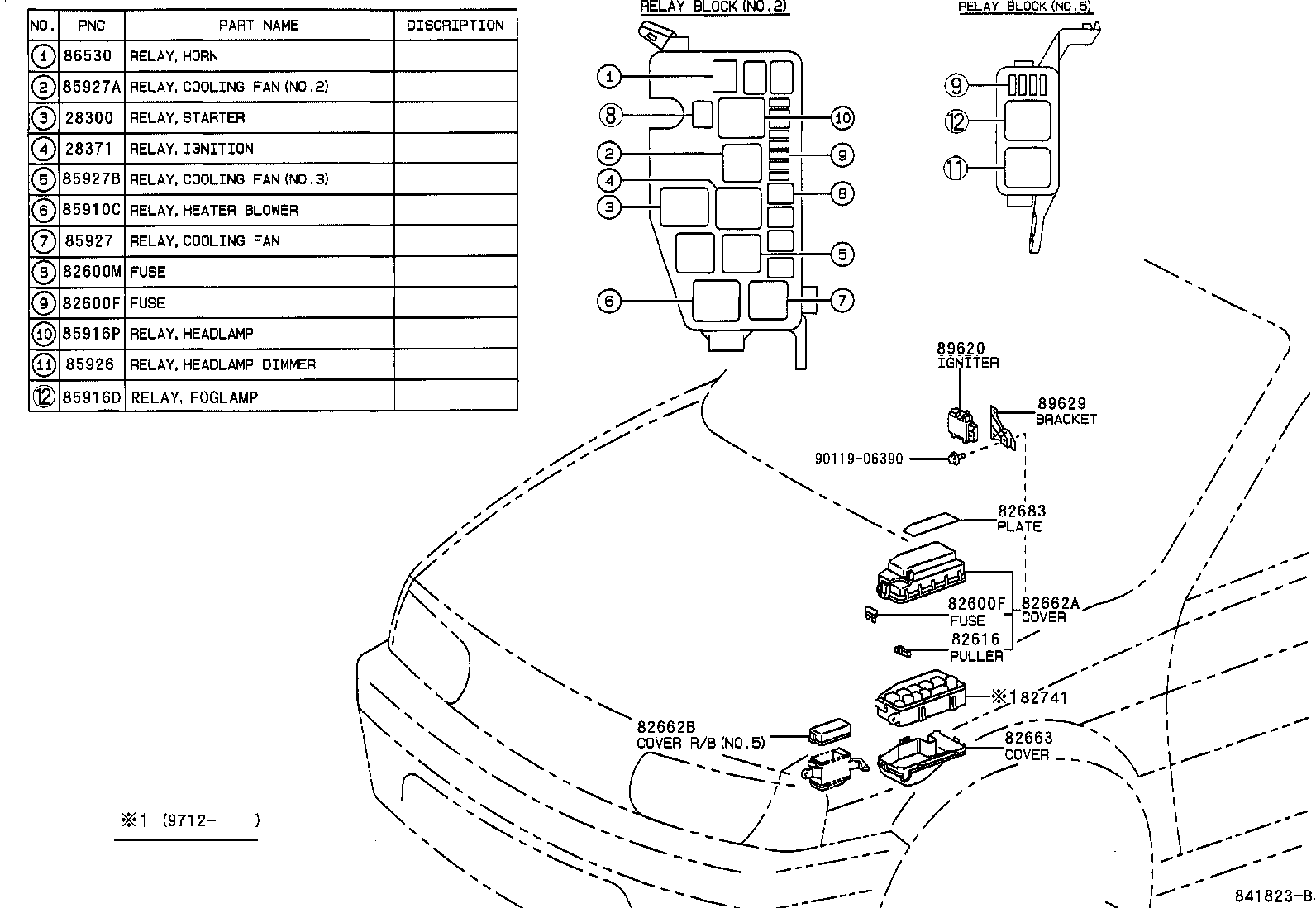  PASEO |  SWITCH RELAY COMPUTER