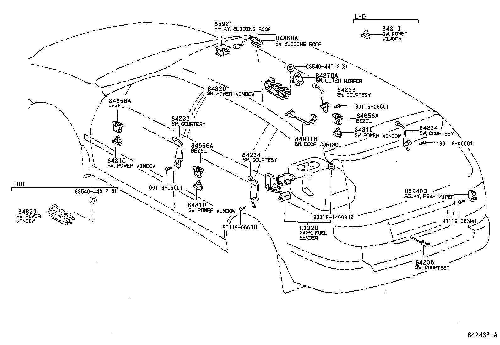  CARINA E UKP |  SWITCH RELAY COMPUTER
