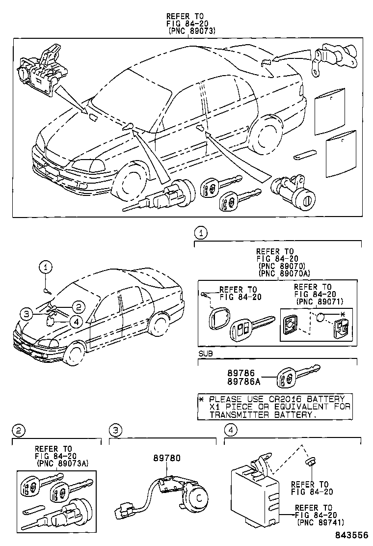  AVENSIS |  ANTI THEFT DEVICE