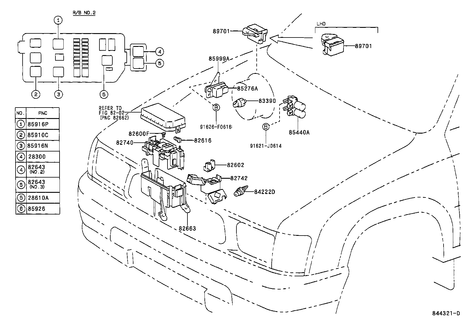  HILUX |  SWITCH RELAY COMPUTER