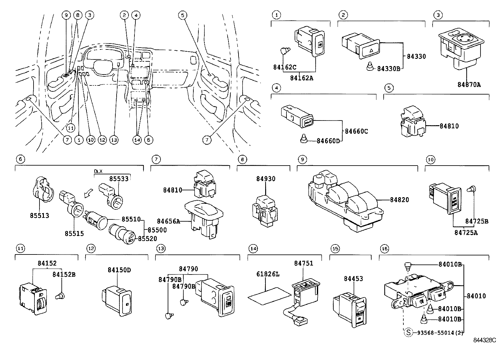  HILUX |  SWITCH RELAY COMPUTER