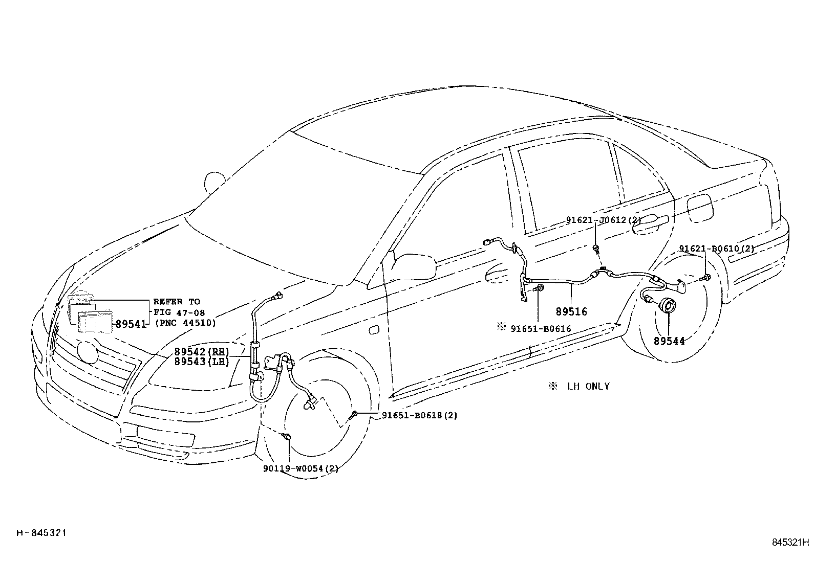  AVENSIS |  ABS VSC