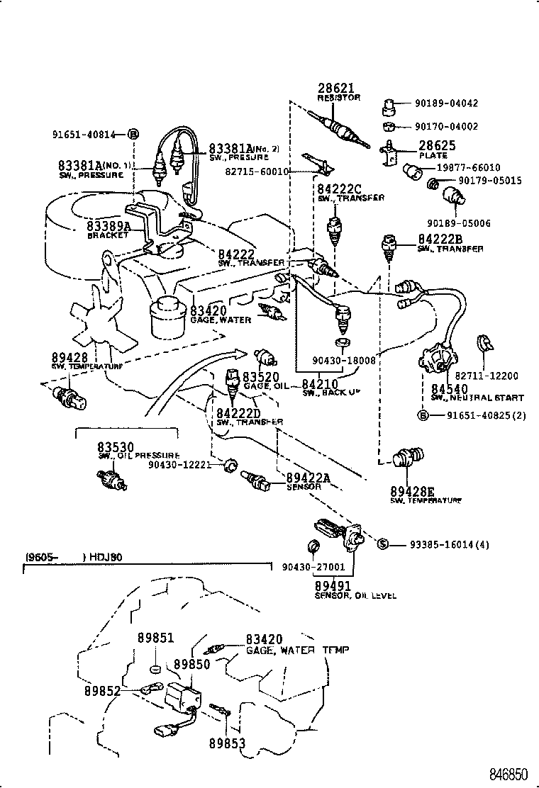  LAND CRUISER 80 |  SWITCH RELAY COMPUTER