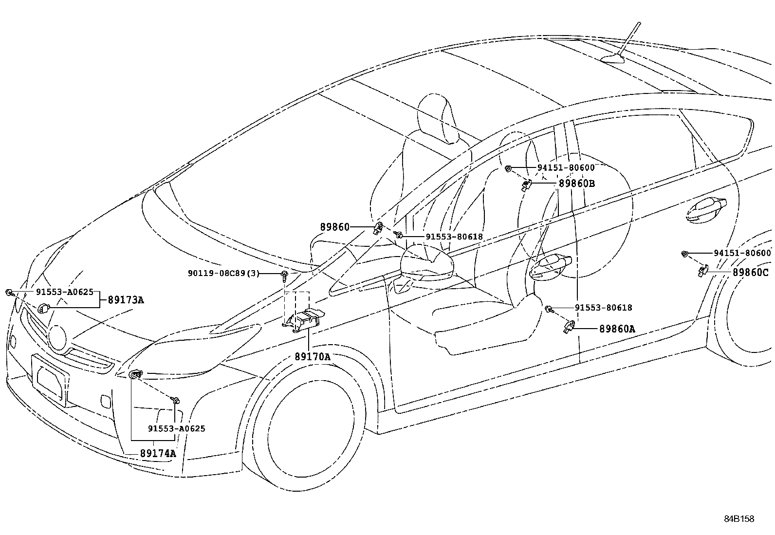  PRIUS PLUG IN HBD |  AIR BAG