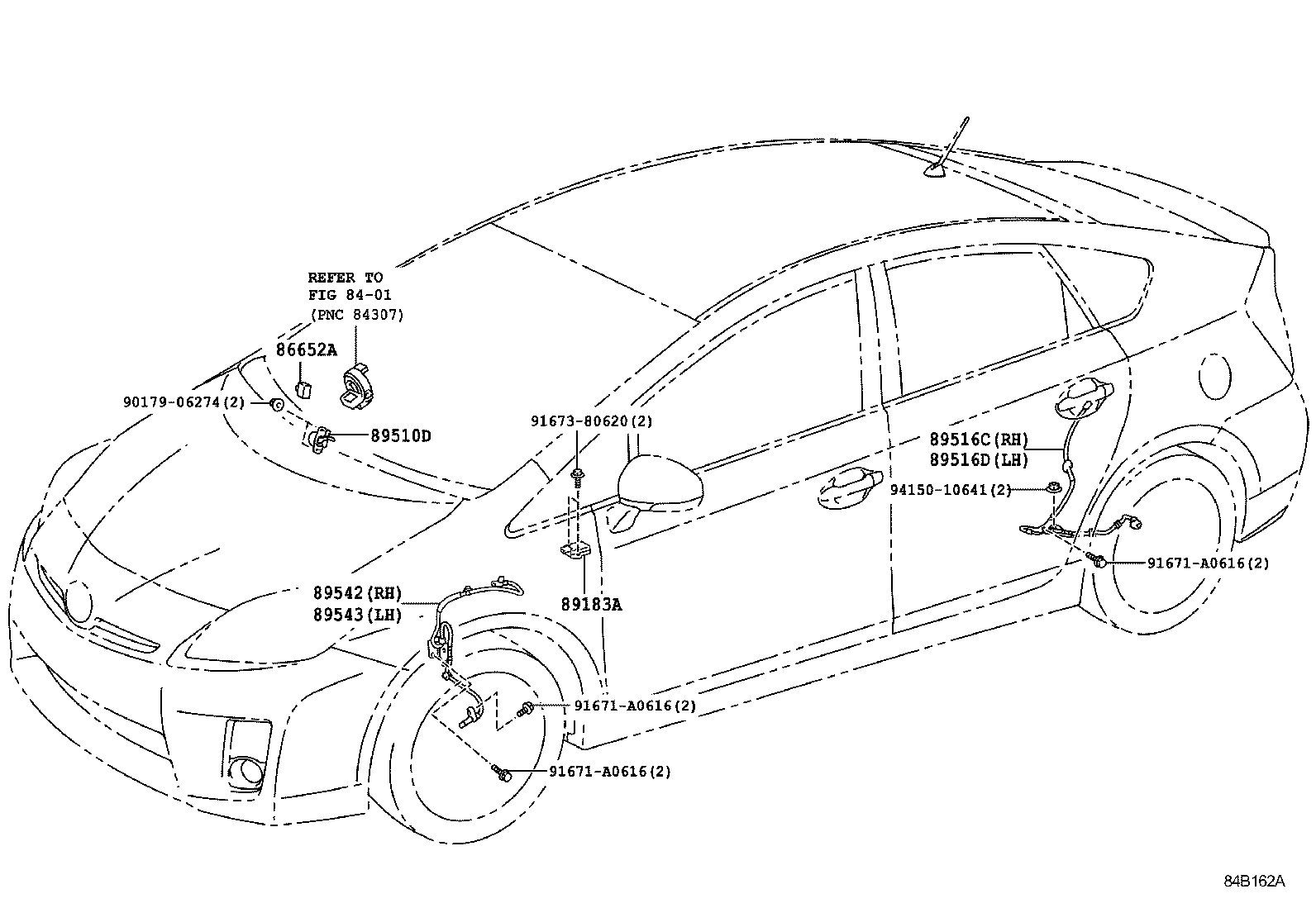  PRIUS PLUG IN HBD |  ABS VSC
