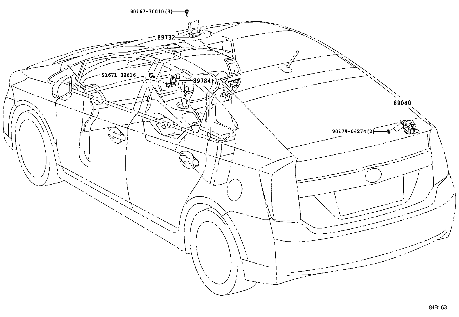  PRIUS PLUG IN HBD |  ANTI THEFT DEVICE