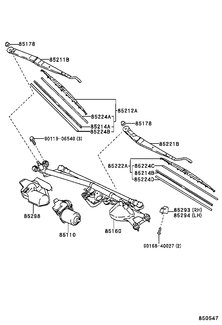  CENTURY |  WINDSHIELD WIPER