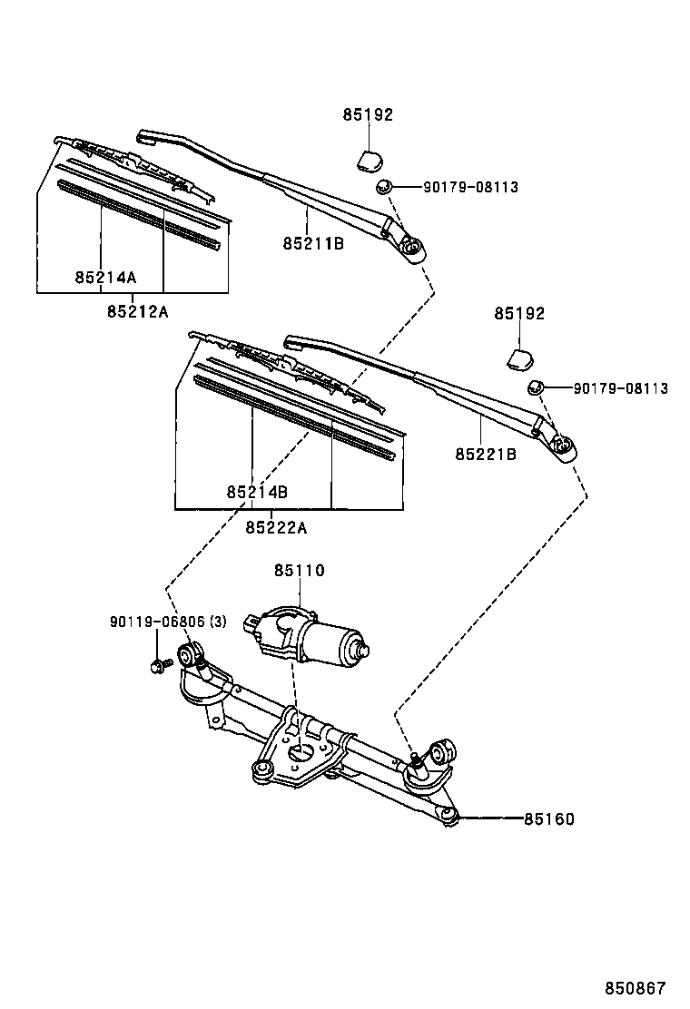  YARIS FRP |  WINDSHIELD WIPER