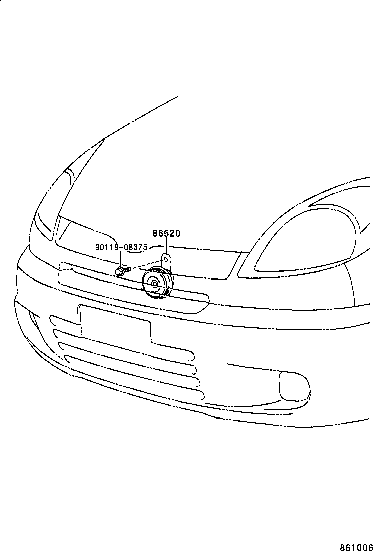  YARIS ECHO VERSO |  HORN