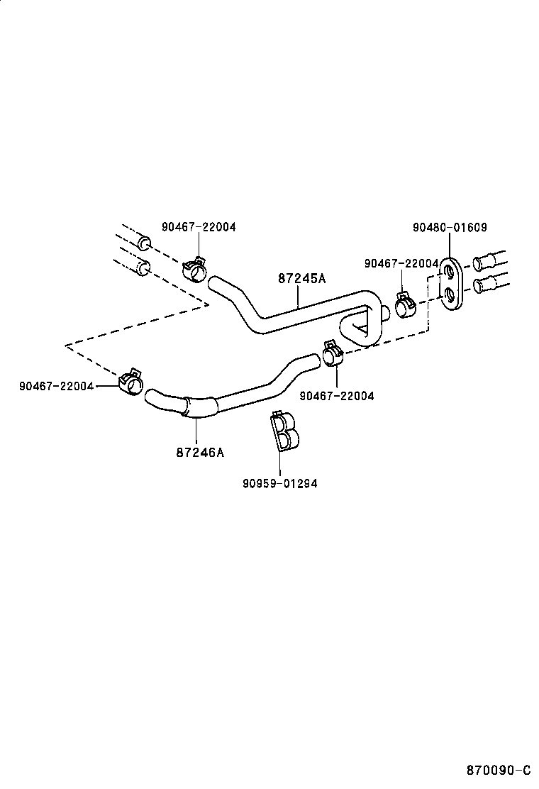  CAMRY JPP |  HEATING AIR CONDITIONING WATER PIPING