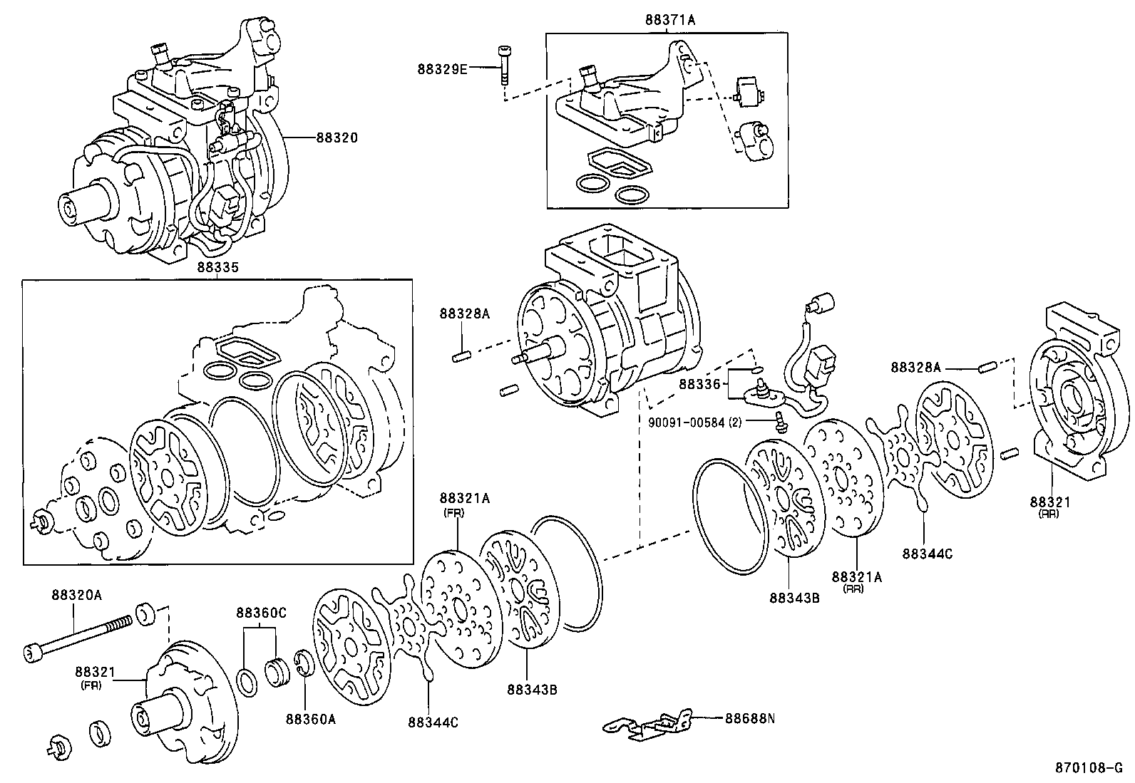  CAMRY JPP |  HEATING AIR CONDITIONING COMPRESSOR