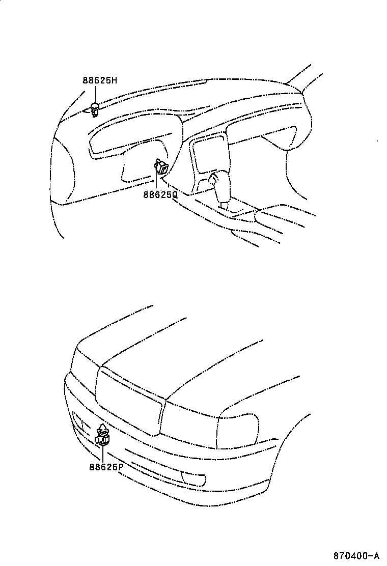  CAMRY JPP |  HEATING AIR CONDITIONING CONTROL AIR DUCT
